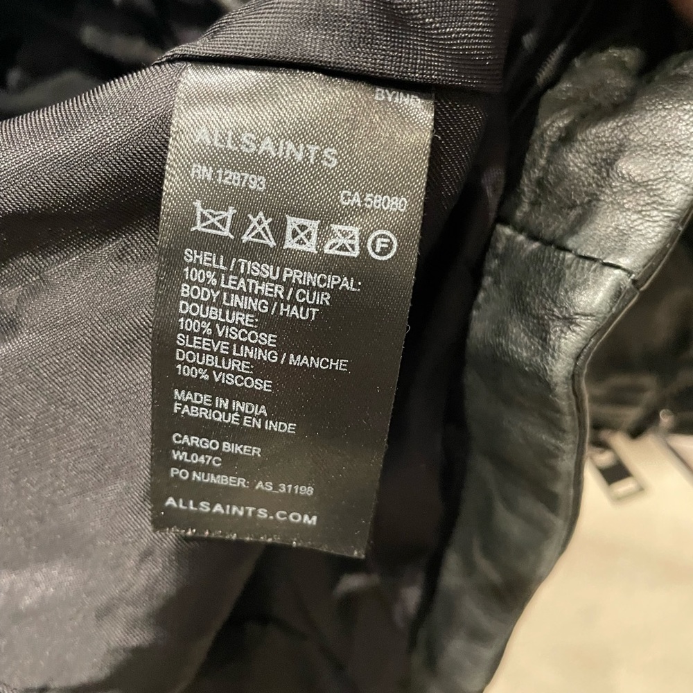 Leather Biker Jacket - Picture 17 of 17